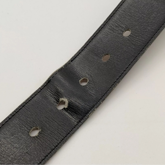 HERMES BELT BLACK LEATHER  430763 - Picture 7 of 10
